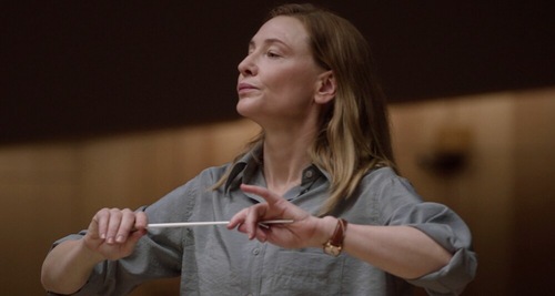 Actor Cate Blachett in a still from Tár. Actor Cate Blachett in a still from Tár.