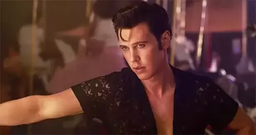 Actor Austin Butler in a still from the film Elvis. Actor Austin Butler in a still from the film Elvis.