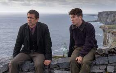 Colin Farrell and Barry Keoghan in a still from The Banshees of Inisherin. Colin Farrell and Barry Keoghan in a still from The Banshees of Inisherin.