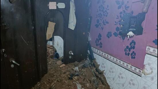 Police said the collapse was reported near Chitli Kabr around 4.45am. (Sourced)
