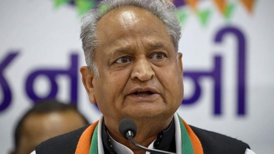 Rajasthan chief minister Ashok Gehlot. (PTI)(HT_PRINT) Rajasthan chief minister Ashok Gehlot. (PTI)(HT_PRINT)