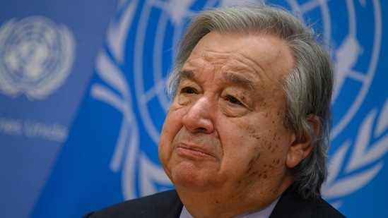 UN Secretary-General Antonio Guterres (AFP)