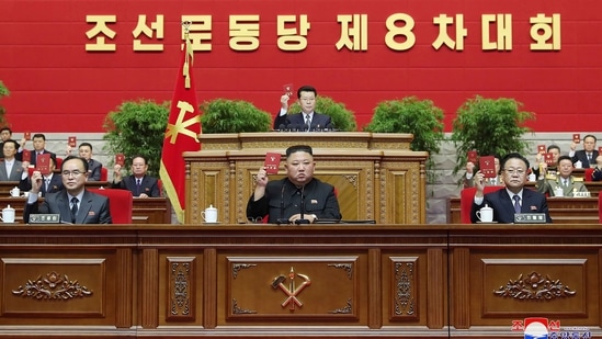 The Sixth Enlarged Plenary Meeting of 8th Central Committee of the Workers' Party of Korea (WPK) was convened on Monday, the official KCNA news agency said.(AP / file)