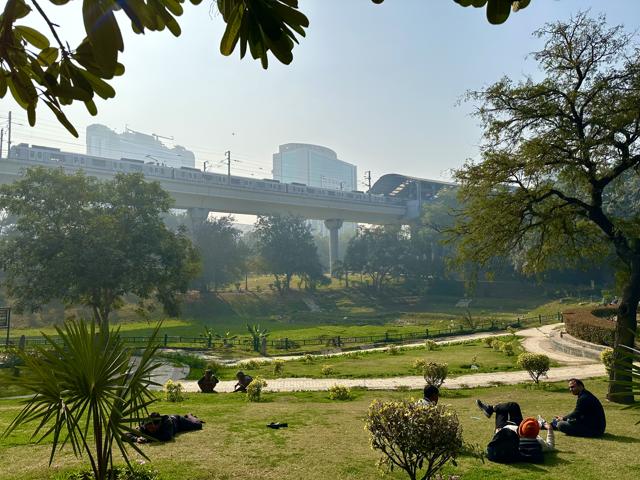 Aastha Kunj Park (HT Photo) Aastha Kunj Park (HT Photo)