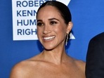 Meghan Markle: Meghan, Duchess of Sussex attends the Robert F. Kennedy Human Rights Ripple of Hope Awards Gala.(AP) Meghan Markle: Meghan, Duchess of Sussex attends the Robert F. Kennedy Human Rights Ripple of Hope Awards Gala.(AP)