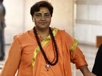 Bhopal MP Pragya Thakur(HT Photo) Bhopal MP Pragya Thakur(HT Photo)