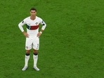 Turkey's Erdogan on Cristiano Ronaldo:  Cristiano Ronaldo is seen. 
