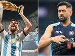 Lionel Messi; MS Dhoni(AP/File) Lionel Messi; MS Dhoni(AP/File)