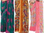 Amazon end of season sale: Invest in sarees as they never go out of fashion.