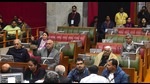 Last sitting: Ruling MLAs target govt over health, edu in dramatic winter session (HT Photo) Last sitting: Ruling MLAs target govt over health, edu in dramatic winter session (HT Photo)