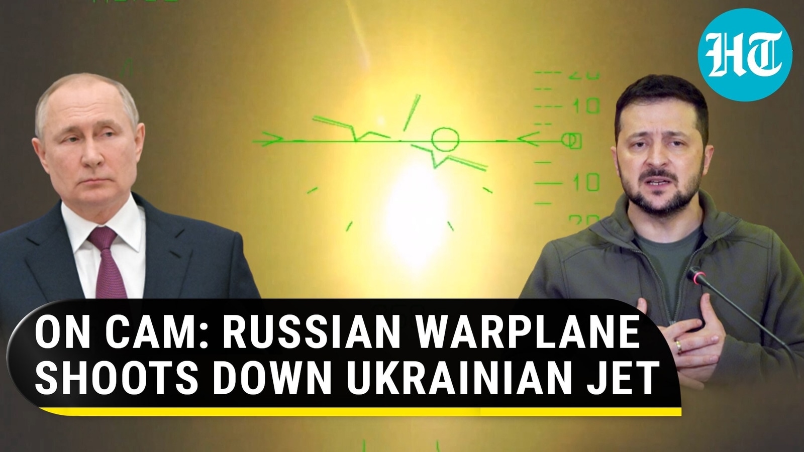 Russian assault turns Ukraine jet into a fireball; Watch how it crashed ...