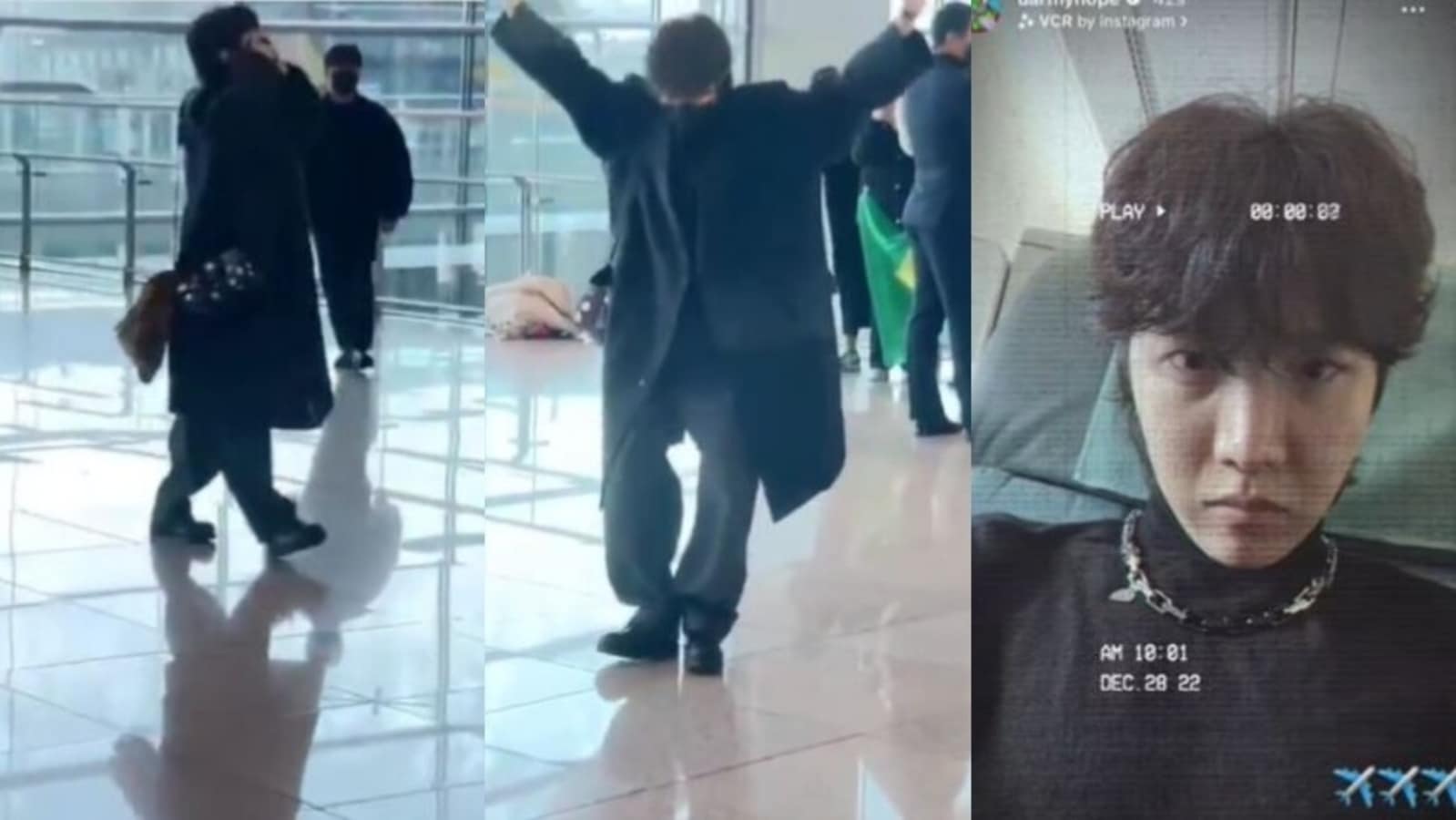 BTS' J-Hope shows world-class fan service at airport