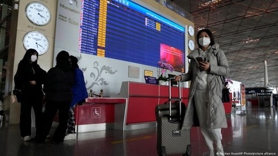 China's scrapping of travel quarantine is expected to revive the tourism sector worldwide. (Ng Han Guan/AP Photo/picture alliance) China's scrapping of travel quarantine is expected to revive the tourism sector worldwide. (Ng Han Guan/AP Photo/picture alliance)