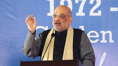 Amit Shah is slated to arrive in Bengaluru on Thursday evening. He will inaugurate a mega dairy in Mandya and address a public meeting there on December 30, said party officials aware of the minister’s schedule. (ANI) Amit Shah is slated to arrive in Bengaluru on Thursday evening. He will inaugurate a mega dairy in Mandya and address a public meeting there on December 30, said party officials aware of the minister’s schedule. (ANI)
