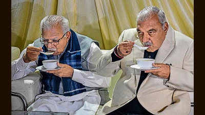 Khattar, Hooda’s poetic jibes entertain House (PTI)