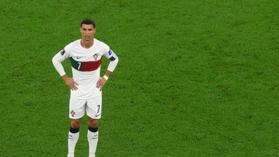 Turkey's Erdogan on Cristiano Ronaldo:  Cristiano Ronaldo is seen. (Reuters)