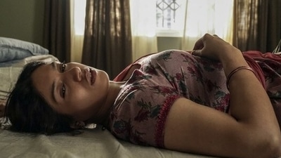 Bhumi Pednekar in a still image from Lust Stories. Bhumi Pednekar in a still image from Lust Stories.