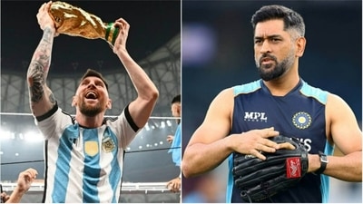 Lionel Messi; MS Dhoni (AP/File) Lionel Messi; MS Dhoni (AP/File)