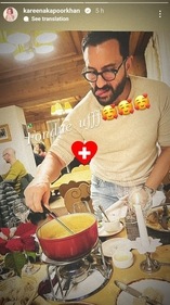 Kareena also shared a picture of Saif Ali Khan. Kareena also shared a picture of Saif Ali Khan.