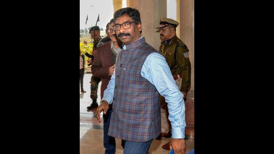 Jharkhand chief minister Hemant Soren. (PTI) Jharkhand chief minister Hemant Soren. (PTI)