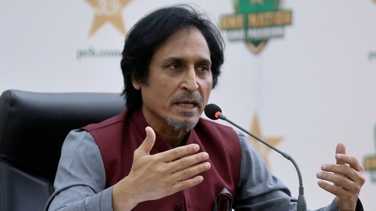 Former Pakistan Cricket Board chairman Ramiz Raja(AP/File Photo )