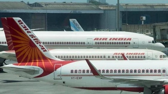 Air India said it will take on lease ‘six Airbus 320 Neo’ narrow-body and ‘six Boeing 777’ (HT Photo) Air India said it will take on lease ‘six Airbus 320 Neo’ narrow-body and ‘six Boeing 777’ (HT Photo)