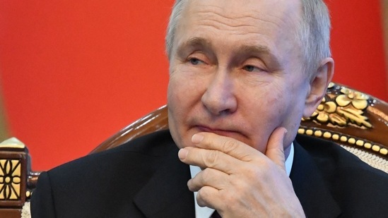 Russia-Ukraine War: Russia's president Vladimir Putin is seen. (AFP)