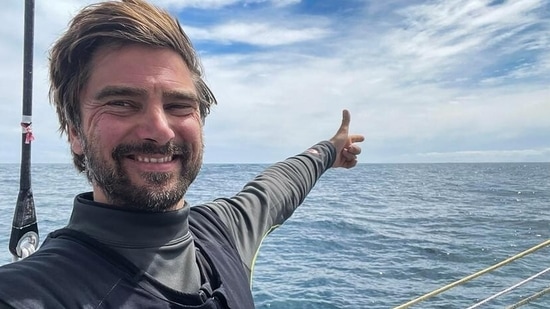 An untimely nap would coast Boris Herrmann a place on the podium in the 2021 Vendée-Globe race