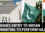 PAK DENIES ENTRY TO INDIAN MAN WANTING TO PERFORM HAJ PAK DENIES ENTRY TO INDIAN MAN WANTING TO PERFORM HAJ