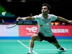 Lakshya Sen of India(AP) Lakshya Sen of India(AP)