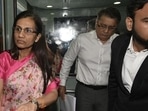 Former ICICI Bank CEO Chanda Kochhar and her husband Deepak Kochhar.(Biplov Bhuyan/HT PHOTO) Former ICICI Bank CEO Chanda Kochhar and her husband Deepak Kochhar.(Biplov Bhuyan/HT PHOTO)