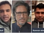 Salman Butt, Ramiz Raja, and Kamran Akmal Salman Butt, Ramiz Raja, and Kamran Akmal