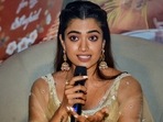 Rashmika Mandanna at an event. (File Photo/ PTI) Rashmika Mandanna at an event. (File Photo/ PTI)