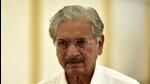 MUMBAI, INDIA - JULY 20, 2016: Shiv Sena leader Subhash Desai during maharashtra assembly monsoon session at Vidhan Bhavanin Mumbai, India, on Wednesday, July 20, 2016. (Photo by Kunal Patil/ Hindustan Times) (Hindustan Times) MUMBAI, INDIA - JULY 20, 2016: Shiv Sena leader Subhash Desai during maharashtra assembly monsoon session at Vidhan Bhavanin Mumbai, India, on Wednesday, July 20, 2016. (Photo by Kunal Patil/ Hindustan Times) (Hindustan Times)