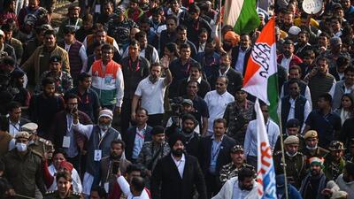 Congress leader Rahul Gandhi during the Bharat Jodo Yatra in New Delhi last week. (HT file) Congress leader Rahul Gandhi during the Bharat Jodo Yatra in New Delhi last week. (HT file)