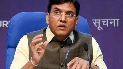 File photo of Union Minister for Health & Family Welfare Mansukh Mandaviya (PTI) File photo of Union Minister for Health & Family Welfare Mansukh Mandaviya (PTI)