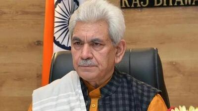 Jammu and Kashmir lieutenant governor (LG) Manoj Sinha. (HT File Photo)