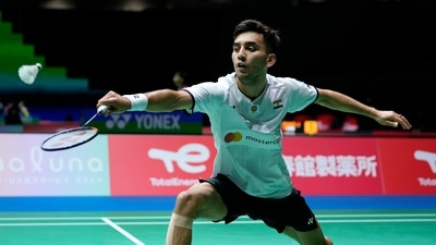 Lakshya Sen of India (AP) Lakshya Sen of India (AP)