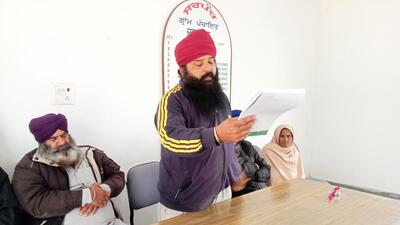 The Jalwana village panchayat in Malerkotla has passed a resolution to socially boycott families that had converted to Christianity. There are seven such families in the village. (HT Photo)