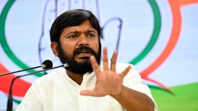 Congress party leader Kanhaiya Kumar speaks during a press conference in New Delhi. (AFP / File) Congress party leader Kanhaiya Kumar speaks during a press conference in New Delhi. (AFP / File)