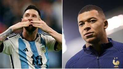 Lionel Messi; Kylian Mbappe (AP) Lionel Messi; Kylian Mbappe (AP)