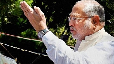 Prime Minister Narendra Modi’s brother Prahlad Modi addresses a gathering in Delhi. (PTI File Photo) Prime Minister Narendra Modi’s brother Prahlad Modi addresses a gathering in Delhi. (PTI File Photo)