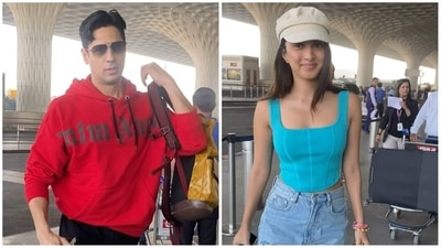 Rumoured couple Sidharth Malhotra and Kiara Advani were spotted entering the Mumbai airport one after the other. The two left together for their New Year vacation amid rumours of them planning to tie the knot in January next year. (Varinder Chawla) Rumoured couple Sidharth Malhotra and Kiara Advani were spotted entering the Mumbai airport one after the other. The two left together for their New Year vacation amid rumours of them planning to tie the knot in January next year. (Varinder Chawla)