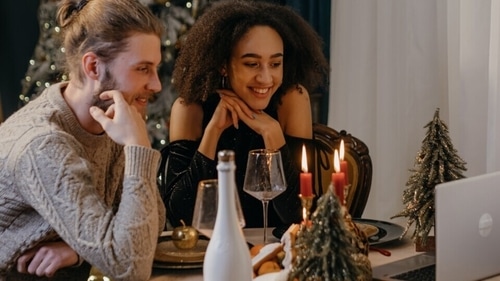 Enjoy a movie night with your partner. (Pexels) Enjoy a movie night with your partner. (Pexels)