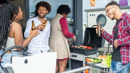 Enjoy a barbeque night with a side of bonfire and laughter with friends. (Pexels) Enjoy a barbeque night with a side of bonfire and laughter with friends. (Pexels)