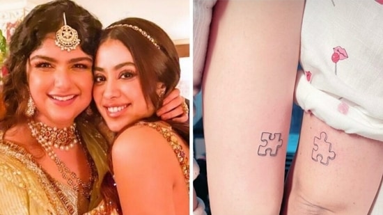 Janhvi Kapoor and Khushi Kapoor share heartwarming messages for Anshula Kapoor's birthday.