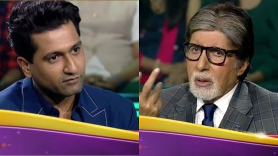 KBC 14: Vicky Kaushal's response of losing weight stunned Amitabh Bachchan.