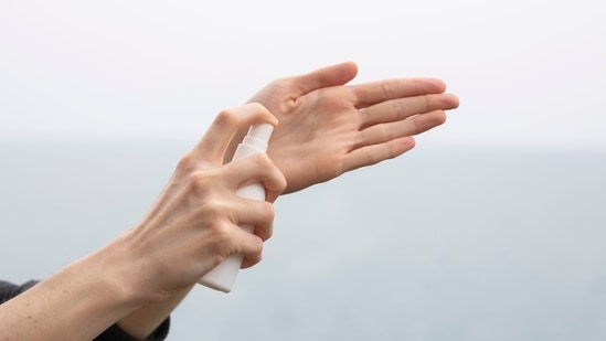 Carry mask and sanitiser: Do not forget to carry your mask and sanitiser and follow covid precautions wherever you go due to the rising cases in certain countries.&nbsp;(Unsplash)