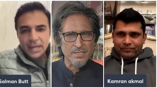 Salman Butt, Ramiz Raja, and Kamran Akmal 