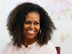 Michelle Obama On Barack Obama: Former US first lady Michelle Obama is seen.